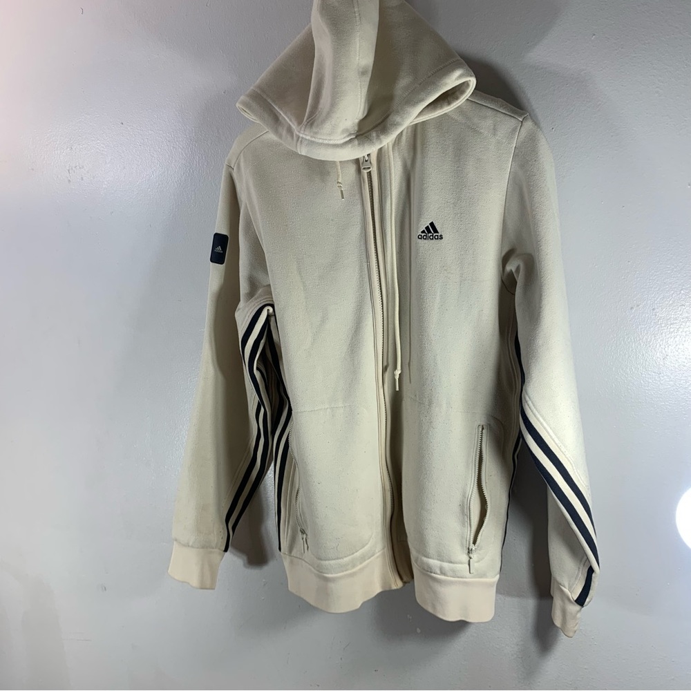Adidas hoodie stripes sweat-shirt - Picture 2 of 11